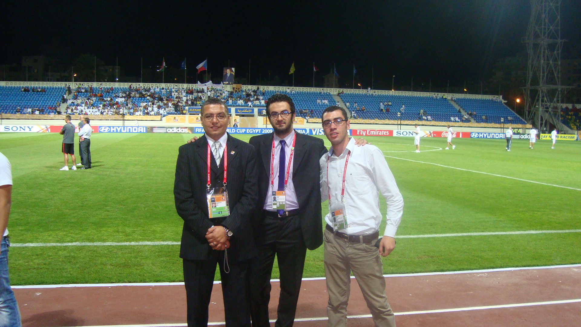 Perimeter LED Display in Egypt football stadium