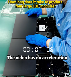How long does it take to install 4 modules in a cabinet?